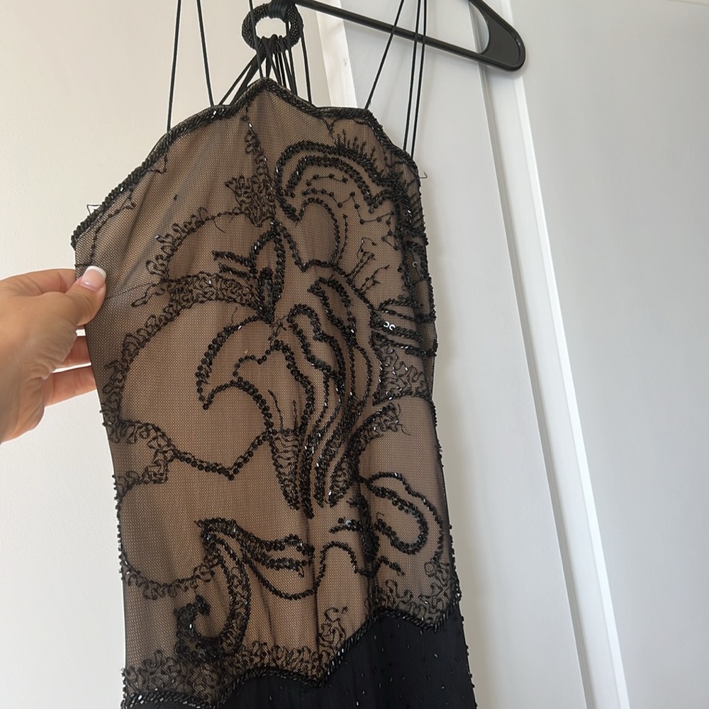 Beautiful beaded gown- final offer!!! - Picture 3 of 6